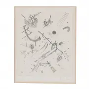 Wassily Kandinsky, Kleine Welten XI (Small Worlds XI), drypoint
