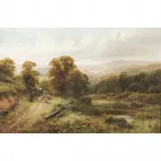 Pasture Scene by Alfred Augustus Glendening, Sr., 1881, oil on canvas, sold Sep 2023