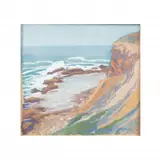 Elsie Palmer Payne, Coastal Scene, gouache on paper
