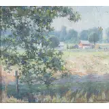Lucie Hartrath, Lake Forest, Illinois, oil on canvas