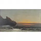 William Bradford, Greenland Sunset, circa 1870s