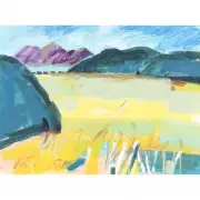 Jim Wagner, Heading to Hotchkiss, acrylic on paper