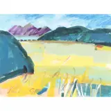 Jim Wagner, Heading to Hotchkiss, acrylic on paper