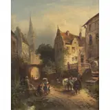 Heinrich Hiller, Street Scene