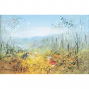 Children Playing by David Boyd, oil on board, sold Oct 2023