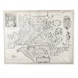 Hendrik Hondius I, Nova Virginiae Tabula (Map of New Virginia), engraving