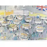 LeRoy Neiman, The Stock Exchange, London