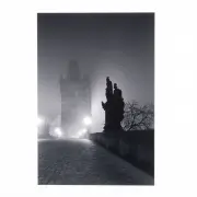 Charles Bridge by Michael Kenna, 1989, gelatin silver print, sold Oct 2023