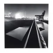 The Rouge, Study No. 17 by Michael Kenna, 1993, gelatin silver print, sold Oct 2023