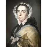 Francis Cotes, Portrait of Lady in Dormeuse Cap, 1750, pastel on paper