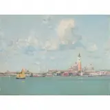 Oliver Dennett Grover, San Giorgio Maggiore, Italy, 1923, oil on board