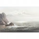 Nels Hagerup, Seascape, 1907, oil on canvas