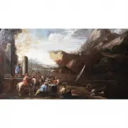 Giovanni Ghisolfi, St. Peter Giving Communion, oil on canvas