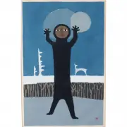 Umetarō Azechi, Clear Day, 1956, woodblock print