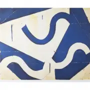 Caio Fonseca, Blue Invention, 1999, color aquatint