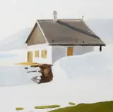 Anna Bjerger, White Painting No. 22, 2002, oil on panel