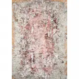 Broisla Kierzkowski, Abstract (Pink) Composition, 1964, mixed media on paper