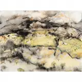 William Thon, Abstract Landscape, watercolor on paper