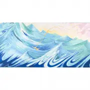 Dr. Seuss, Freebird, serigraph on canvas