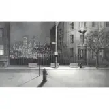 Stow Wengenroth, New York Nocturne, 1945, lithograph
