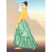 Rc Gorman, La Rosa, 1984, original lithograph