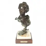 Windy by Howard Rogers, 1980, bronze, sold Mar 2024