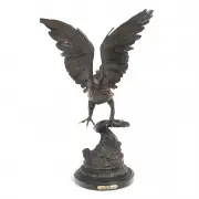 Eagle by Jules Moigniez, bronze, sold Mar 2024