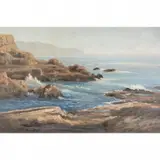 John Anthony Conner, Three Arch Bay, Laguna Beach, CA, oil on canvas