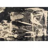 John Saccaro, Drawing 24 (Abstraction in Black and White)