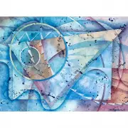 Aquatic Angel by Margarete Bagshaw, 2007, oil on panel, sold Apr 2024