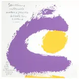 The Eye in the Sun by Corita Kent, 1972, serigraph, sold Apr 2024