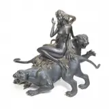 Jiang Tie Feng, Mountain Ghost, 1989, bronze
