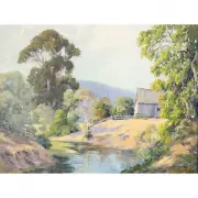 George Demont Otis, Olema Creek, circa 1944, oil on canvas