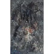 Karskaya, Abstract Composition, oil on canvas
