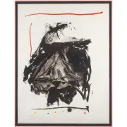 Robert Motherwell, Black Rumble, 1983-1984, lithograph