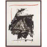 Black Rumble, 1983-1984 by Robert Motherwell, lithograph, sold Jul 2024