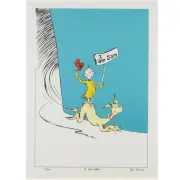 Dr. Seuss, I Am Sam, lithograph