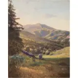 Willard E. Worden, Mount Tamalpais, oil