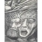 David A. Sigueiros, Muerte al Invasor, (Death to the Invader), lithograph