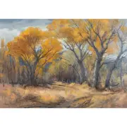 Joshua L. Meador, Edge of the Meadow, oil on linen