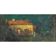 Will Sparks, Homestead, oil on board