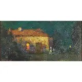 Will Sparks, Homestead, oil on board