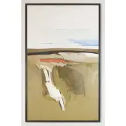 Viola Frey, Landscape, oil on canvas