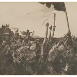 Käthe Kollwitz, Revolt, etching