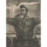 John Steuart Curry, John Brown, lithograph