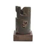 Albert Leon Wilson, Sitting Woman, 1975, bronze
