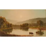 William Hart, Summer Day, oil on canvas
