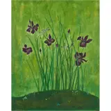 Victor Bergeron, Iris, 1969, oil on canvas