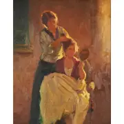 F. Michael Wood, By Window Light, 2004, oil on canvas