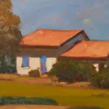 Brian Blood, County Farmhouse - Provence, 2002, oil on canvas